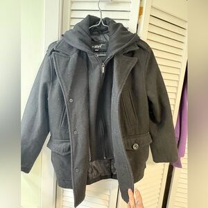 Black Rivet Kids Black Jacket